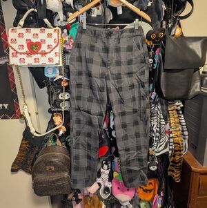 Vans Grey Plaid Pants